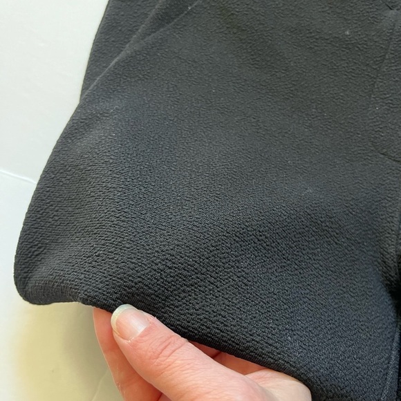 Betabrand Dress Straight Leg Yoga Work Pants Textured Black size Medium P - Picture 7 of 10